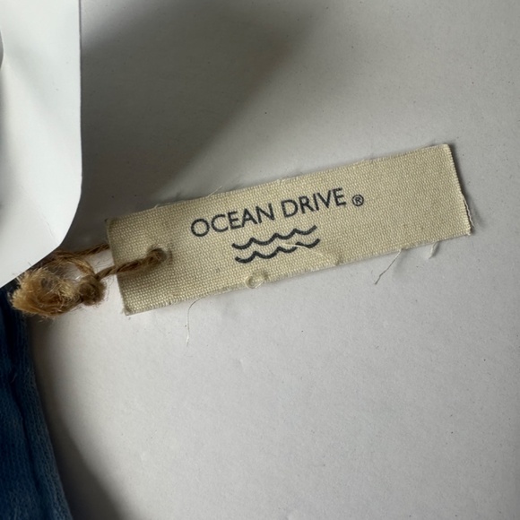 Ocean Drive Jersey Vibes Blue Ombré  Dip Dye Short Size S NWT - Picture 4 of 7